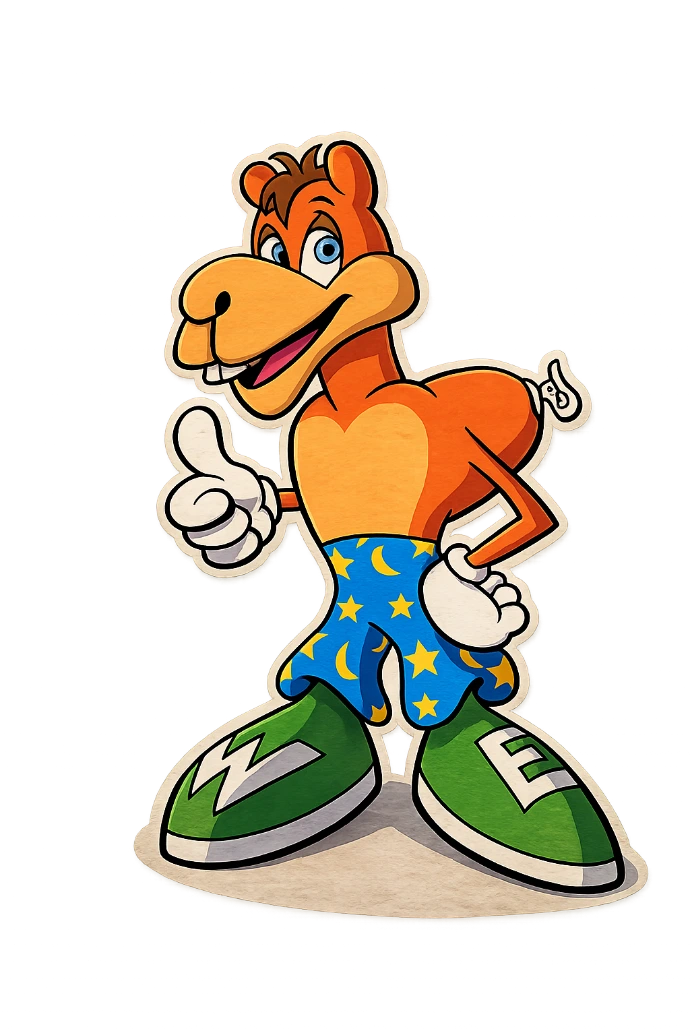 Dromagic mascotte asbl inclusion à l'emploi