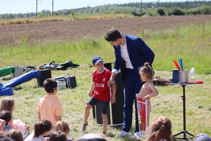 Spectacle de magie participatif kids day