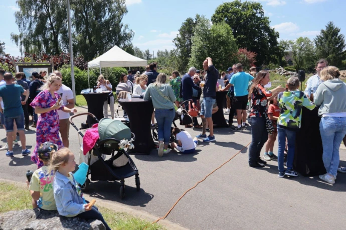 Moment convivial lors d'événements