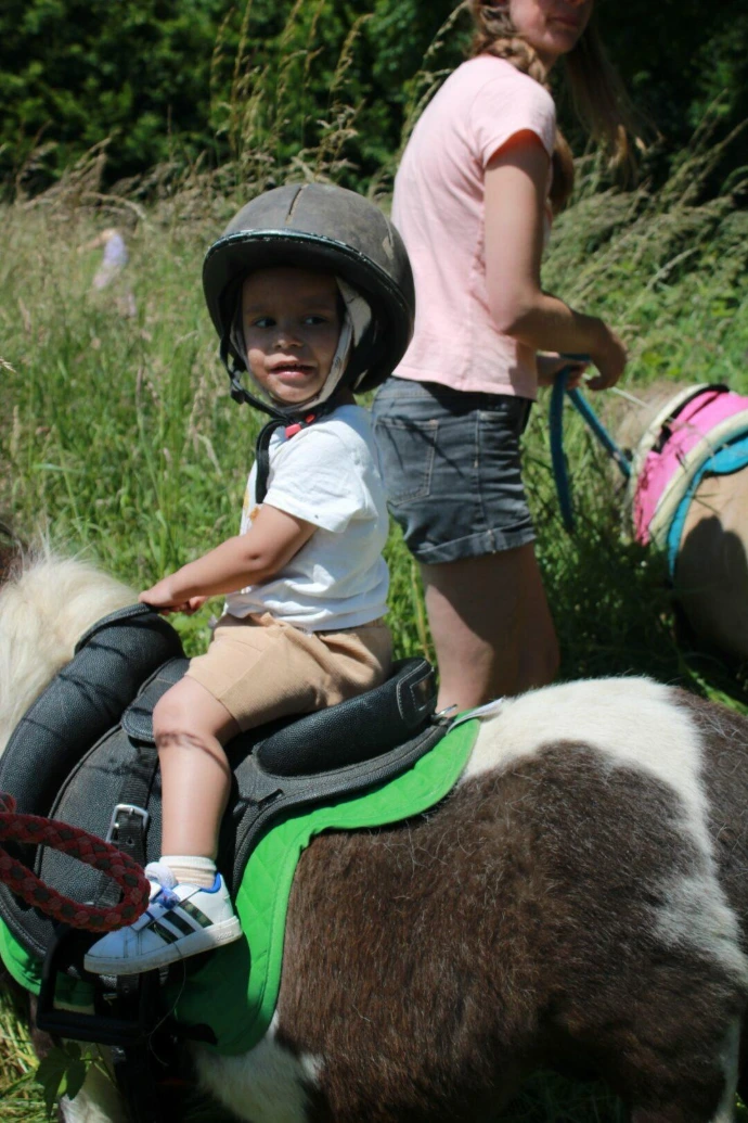 Balade en poney enfant Belgique