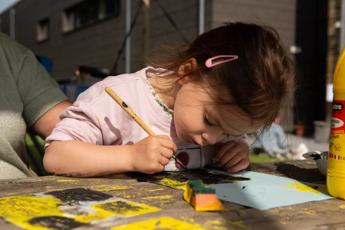 Atelier créatif enfant kids day Ciney